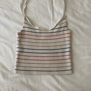 Striped Cropped Cami